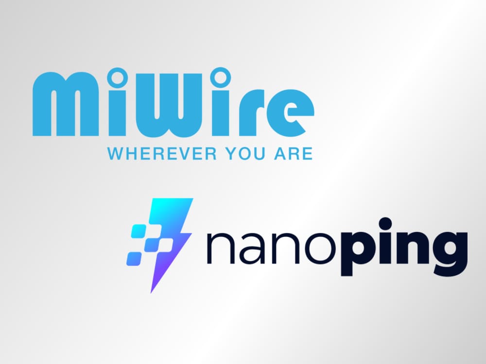 MiWire and NanoPing join forces to set a new standard for wireless connectivity