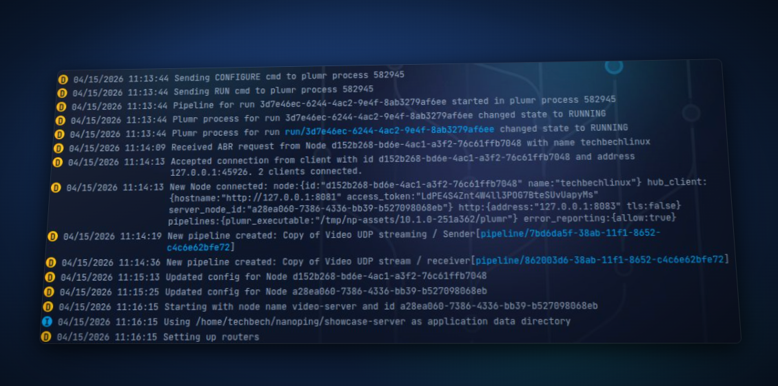 UUID links in log viewer