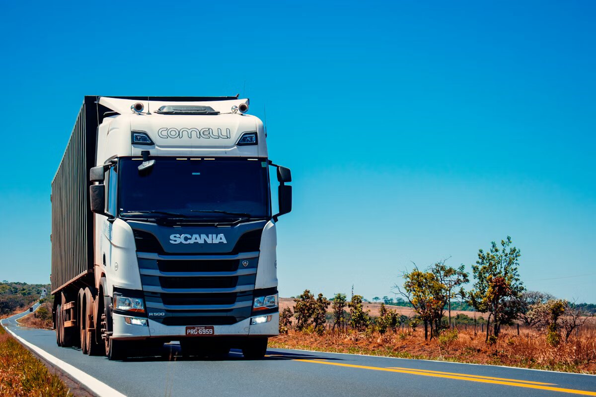 Tele-operated industrial truck